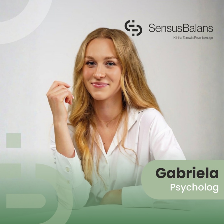 Gabriela Bachanek, Psycholog, SensusBalans Szczecin