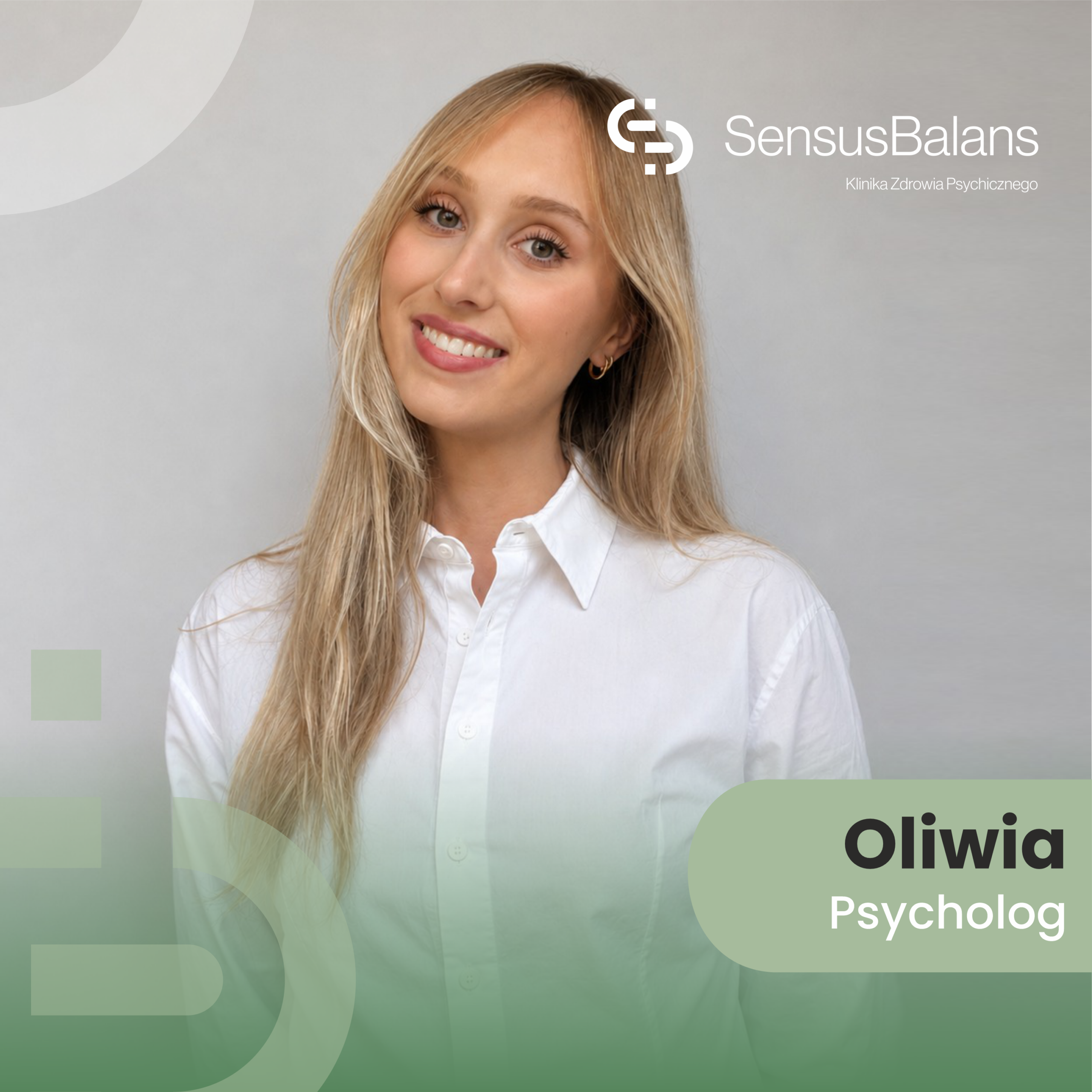 Oliwia Molenda, Psycholog, SensusBalans Szczecin