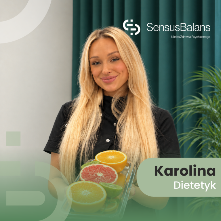 Karolina Pawłowska, Dietetyk Kliniczny i Psychodietetyk, SensusBalans Szczecin